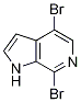 4,7-二溴-1H-吡咯并[2,3-c]吡啶