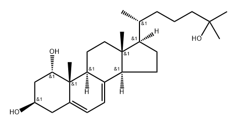 Cholesta-5,7-diene-1,3,25-triol, (1α,3β)-
