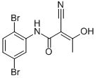 2-Cyano-N-(2,5-dibromophenyl)-3-hydroxybut-2-enamide