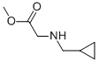 Glycine, N-(cyclopropylmethyl)-, ethyl ester