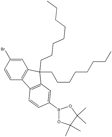 IN1135, 2-(7-溴-9,9-二辛基-9H-芴-2-基)-4,4,5,5-四甲基-1,3,2-二氧杂环戊硼烷