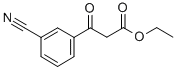 benzenepropanoic acid, 3-cyano-β-oxo-, ethyl ester