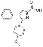 1-(4-甲氧基苯基)-5-苯基-1H-吡唑-3-羧酸