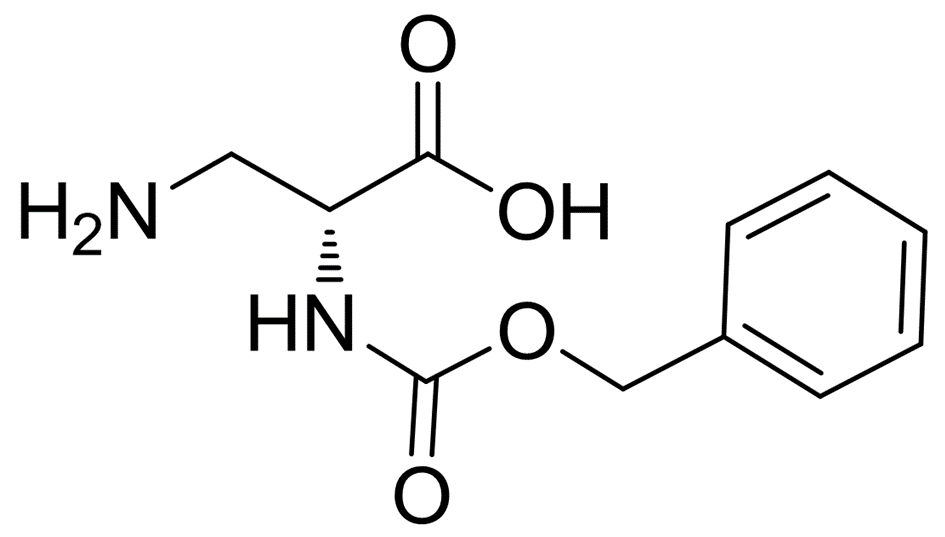 CBZ-beta-amino-D-alanine