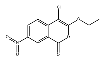 4-chloro-3-ethoxy-7-nitroisochromen-1-one