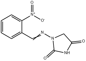 1-[[(2-Nitrophenyl)methylene]amino]-2,4-imidazolidinedione
