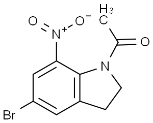 1-(5-bromo-7-nitro-2,3-dihydroindol-1-yl)ethanone