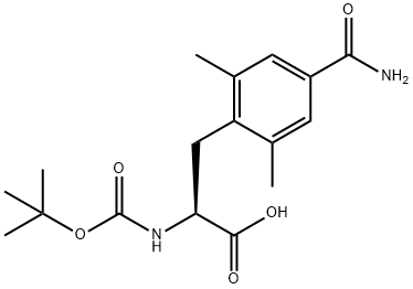 (S)-2-(tert-butoxycarbonylaMino)-3-(4-carbaMoyl-2,6-diMethylphenyl)propanoic aci