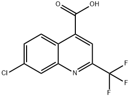 7-Chloro-2-(trifluoromethyl)quinoline-4-carboxylic acid