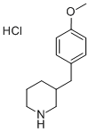 3-(4-甲氧基苄基)哌啶盐酸盐