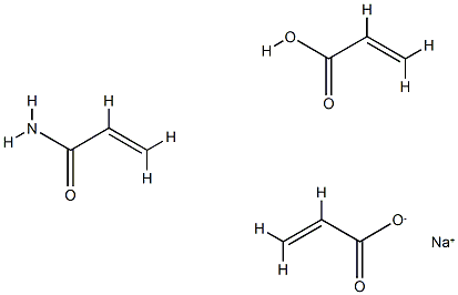 2-Propenamide, polymer with 2-propenoic acid and sodium 2-propenoate