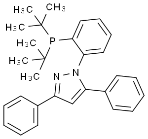 1-[2-[二叔丁基膦基]苯基]-3,5-二苯基-1H-吡唑