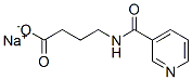 4-[(3-Pyridinylcarbonyl)amino]-butanoic acid monosodium salt