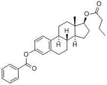 Estradiol 17-benzoate 3-butanoate