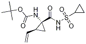Carbamic acid,[(1R,2S)-1-[[(cyclopropylsulfonyl)amino]carbonyl]-2-ethenylcyclopropyl]-,1,1-dimethylethyl ester