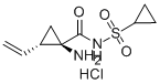 (1R,2S)-1-amino-N-cyclopropylsulfonyl-2-vinyl-cyclopropane-1-carb oxamide hydrochloride