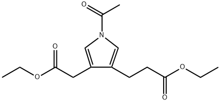 ETHYL 3-(1-ACETYL-4-(2-ETHOXY-2-OXOETHYL)-1H-PYRROL-3-YL)PROPANOATE