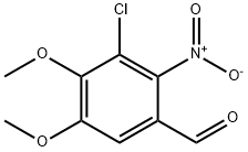 Benzaldehyde, 3-chloro-4,5-dimethoxy-2-nitro-