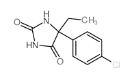 5-(4-chlorophenyl)-5-ethyl-imidazolidine-2,4-dione