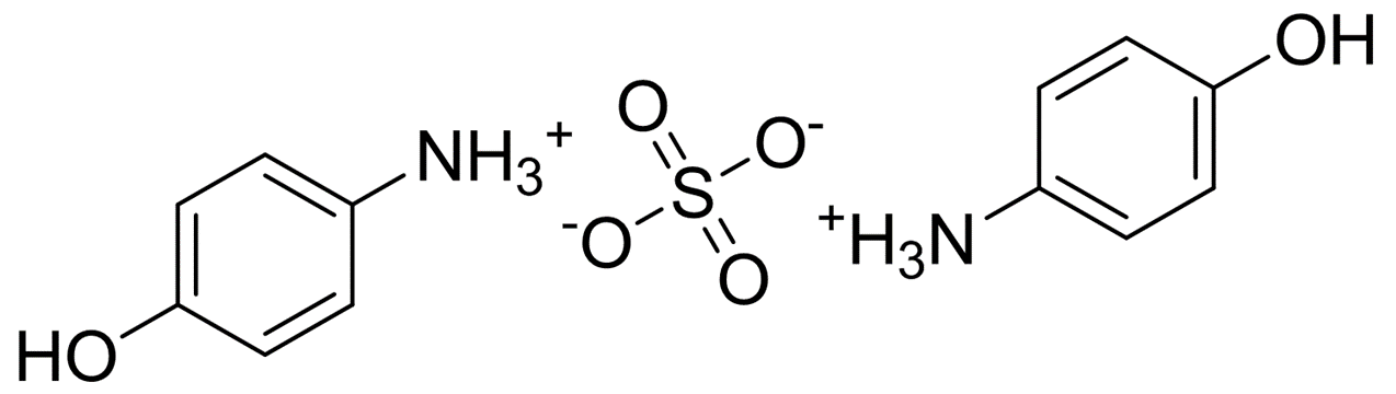 4-hydroxyanilinium hydrogen sulfate