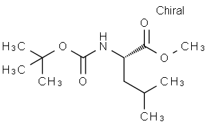 L-Leucine, N-[(1,1-diMethylethoxy)carbonyl]-, Methyl ester