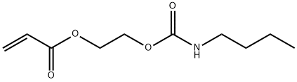 Propenoic acid 2-[[(butylamino)carbonyl]oxy]ethyl ester
