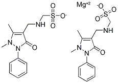 bis[[(2,3-dihydro-1,5-dimethyl-3-oxo-2-phenyl-1H-pyrazol-4-yl)methylamino]methanesulphonato]magnesium