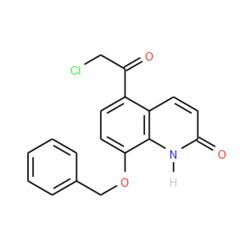 5-(2-chloroacetyl)-8-phenylmethoxy-1H-quinolin-2-one