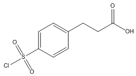 3-(4-Chlorosulfonylphenyl)Propionic Acid