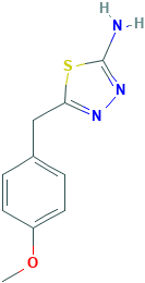 5-(4-METHOXY-BENZYL)-[1,3,4]THIADIAZOL-2-YLAMINE