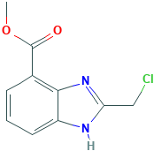 2-(氯甲基)-1H-苯并[d]咪唑-7-羧酸甲酯