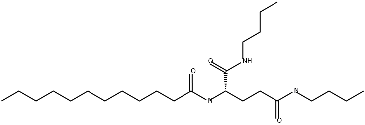 (S)-N,N'-dibutyl-2-[(1-oxododecyl)amino]glutaramide