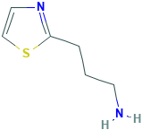 3-(1,3-thiazol-2-yl)propan-1-amine(SALTDATA: 2HCl 0.25H2O 0.1N2H4 HCl)