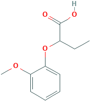 Butanoic acid, 2-(2-methoxyphenoxy)-