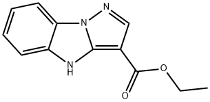 4H-Pyrazolo[1,5-a]benzimidazole-3-carboxylic acid, ethyl ester