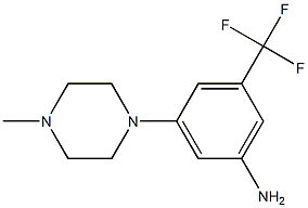 3-(4-METHYL-1-PIPERAZINYL)-5-(TRIFLUOROMETHYL)BENZENAMINE