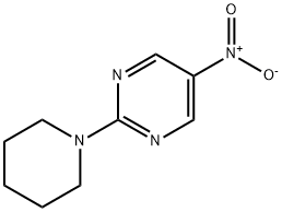 Pyrimidine, 5-nitro-2-(1-piperidinyl)-