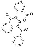 3-Pyridinecarboxylicacid, chromium(3+) salt