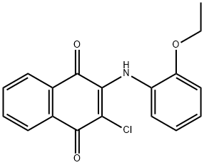 2-Chloro-3-((2-ethoxyphenyl)amino)naphthalene-1,4-dione