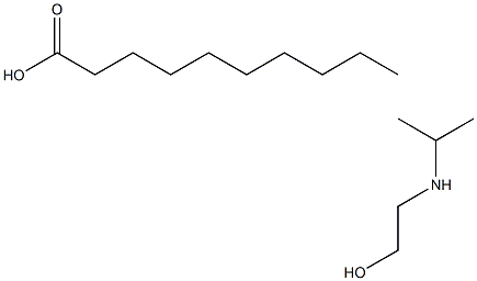 decanoic acid, compound with 2-(isopropylamino)ethanol (1:1)