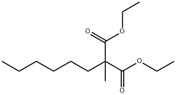 Propanedioic acid, 2-hexyl-2-methyl-, 1,3-diethyl ester
