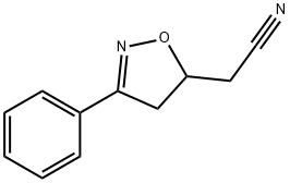 2-(3-phenyl-4,5-dihydro-1,2-oxazol-5-yl)acetonitrile