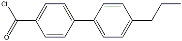 反式-4-丙基双环己基甲酰氯