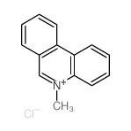 Phenanthridinium,5-methyl-,chloride