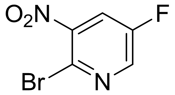 2-溴-5-氟-3-硝基吡啶