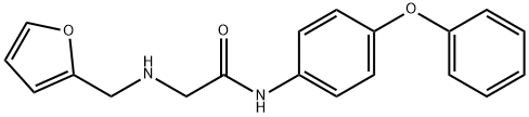 2-(furan-2-ylmethylamino)-N-(4-phenoxyphenyl)acetamide