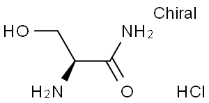 (2S)-1-amino-3-hydroxy-1-oxopropan-2-aminium