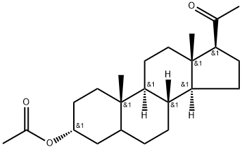 Pregnan-20-one, 3-(acetyloxy)-, (3α)-