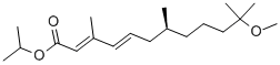 (2E,4E,7S)-11-甲氧基-3,7,11-三甲基-2,4-十二碳二烯酸1-异丙基酯