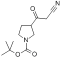 tert-Butyl 3-(2-cyanoacetyl)pyrrolidine-1-carboxylate